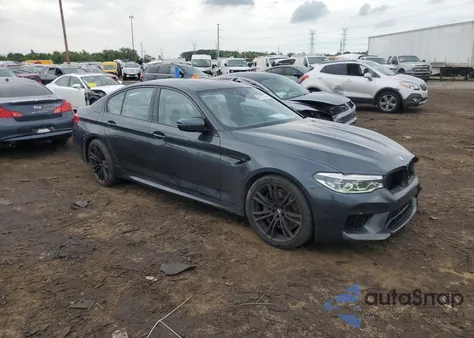 2019 BMW M5 из США, поврежденный, VIN WBSJF0C58KB285895
